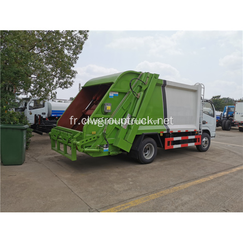 Camion poubelle à bras de levage avec crochet de compacteur 5m3